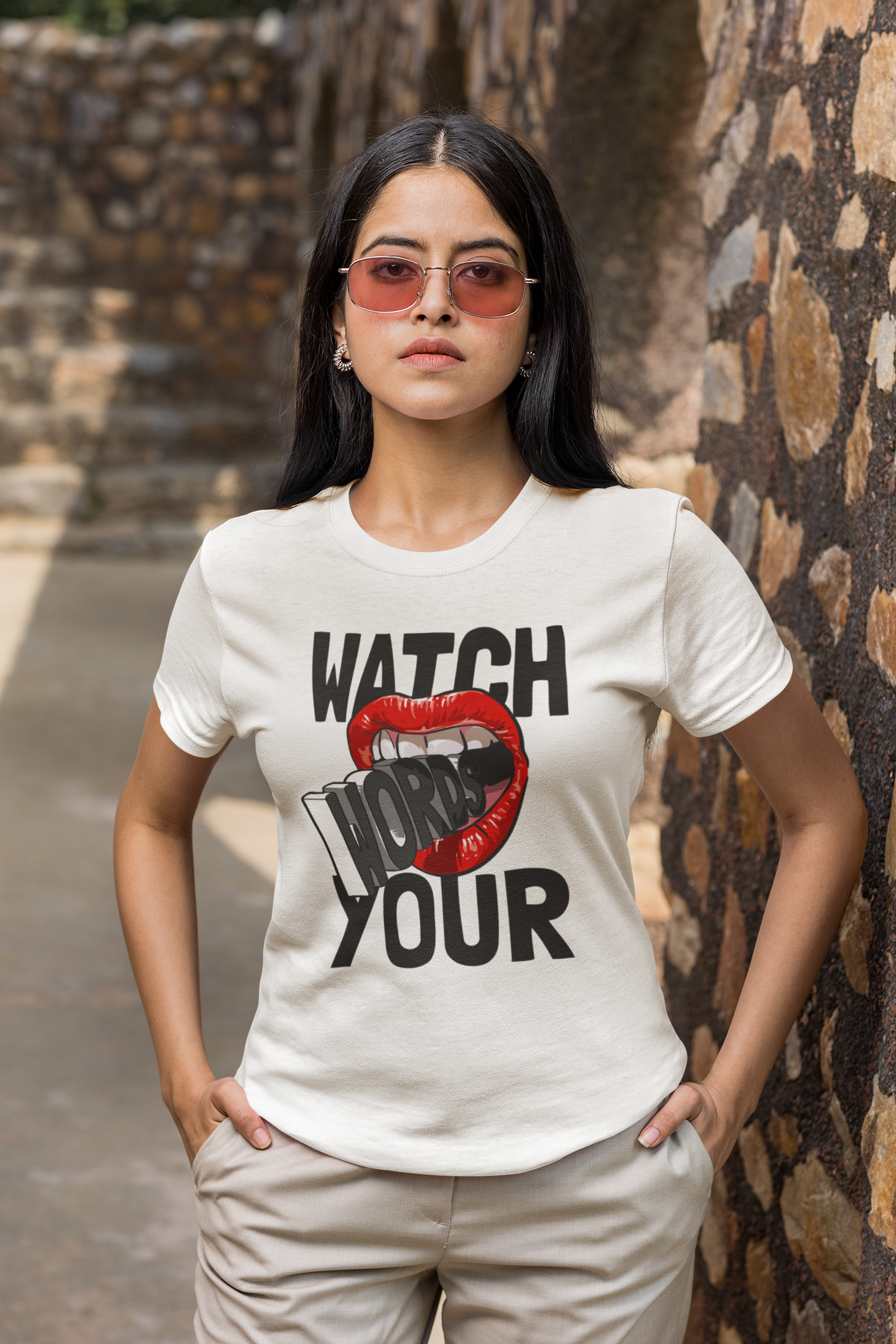 Watch Your Words Graphic T-Shirt