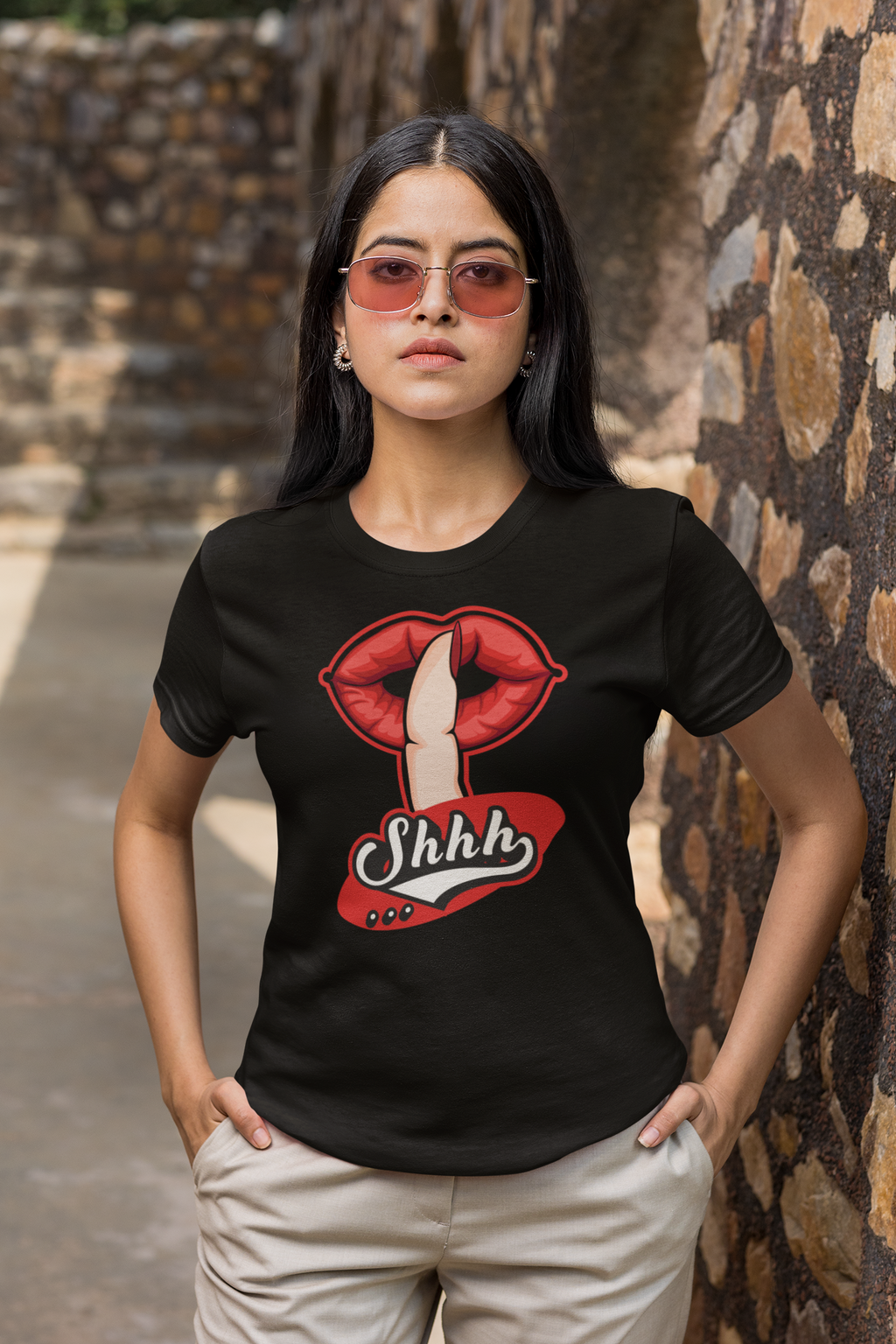 Shhh Graphic T-Shirt