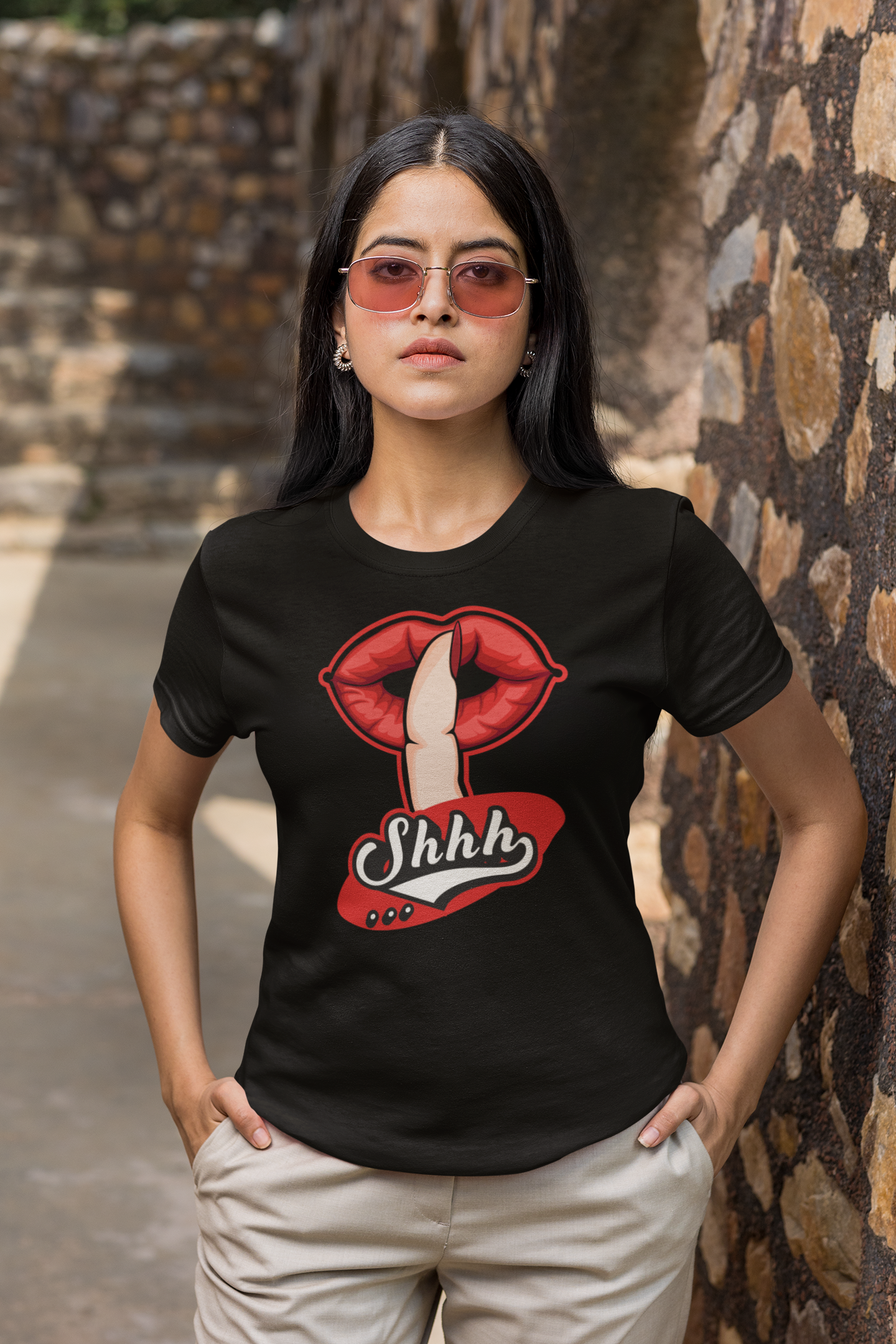 Shhh Graphic T-Shirt