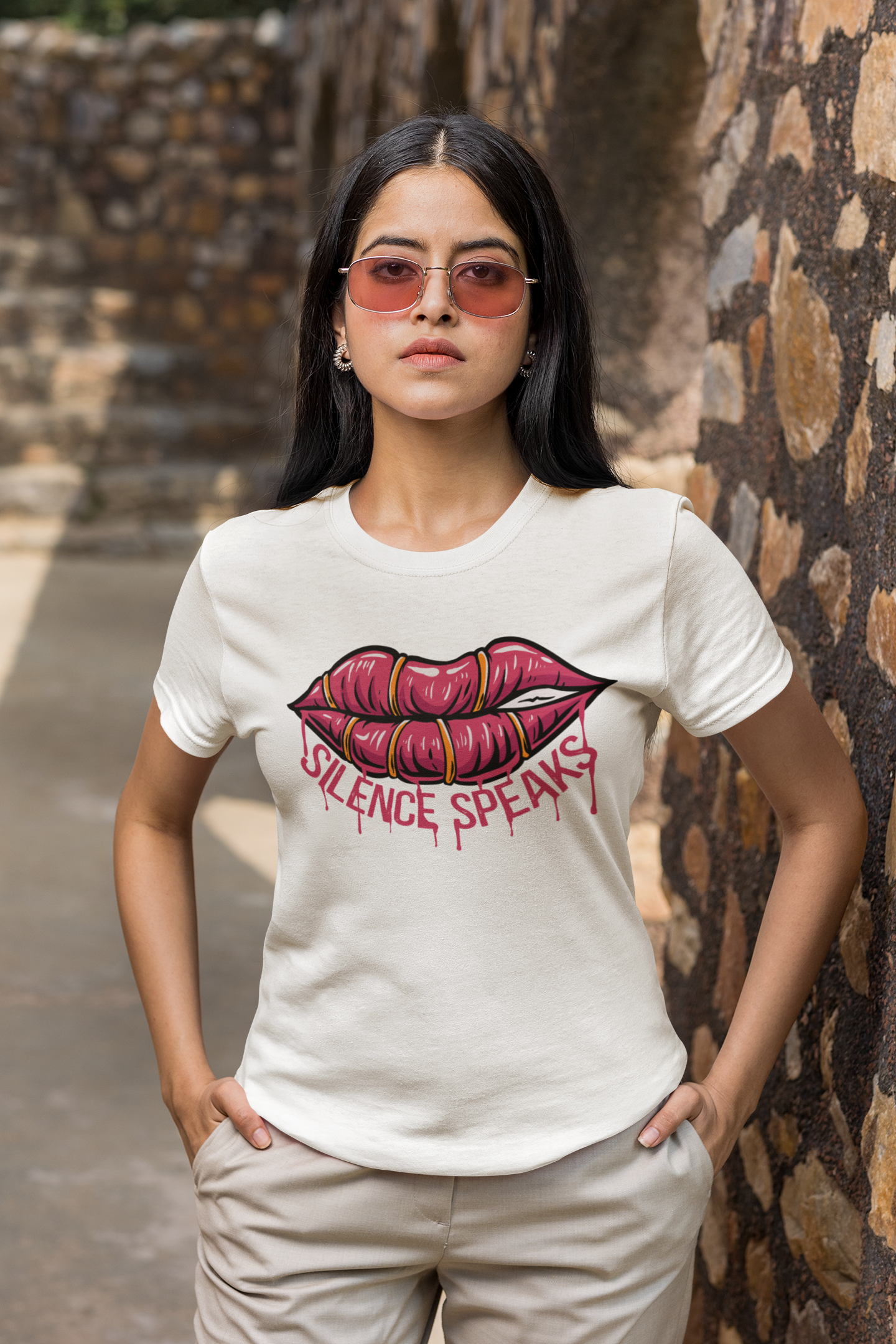 Silence Speaks Graphic T-Shirt