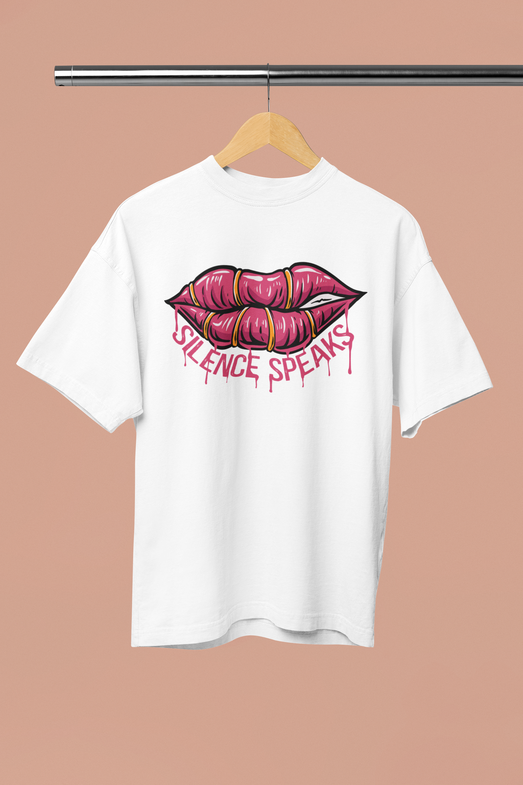 Silence Speaks Graphic T-Shirt