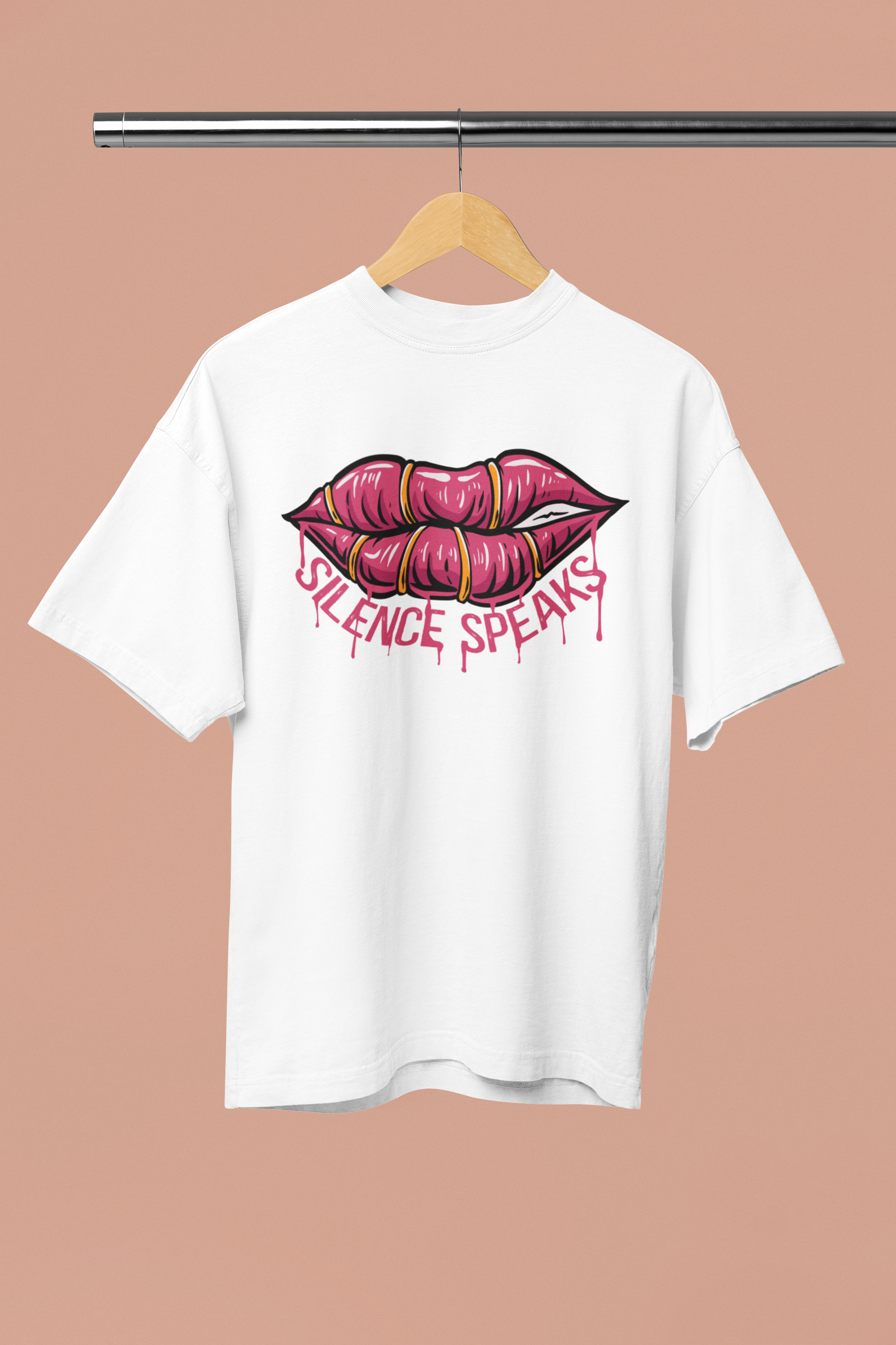 Silence Speaks Graphic T-Shirt
