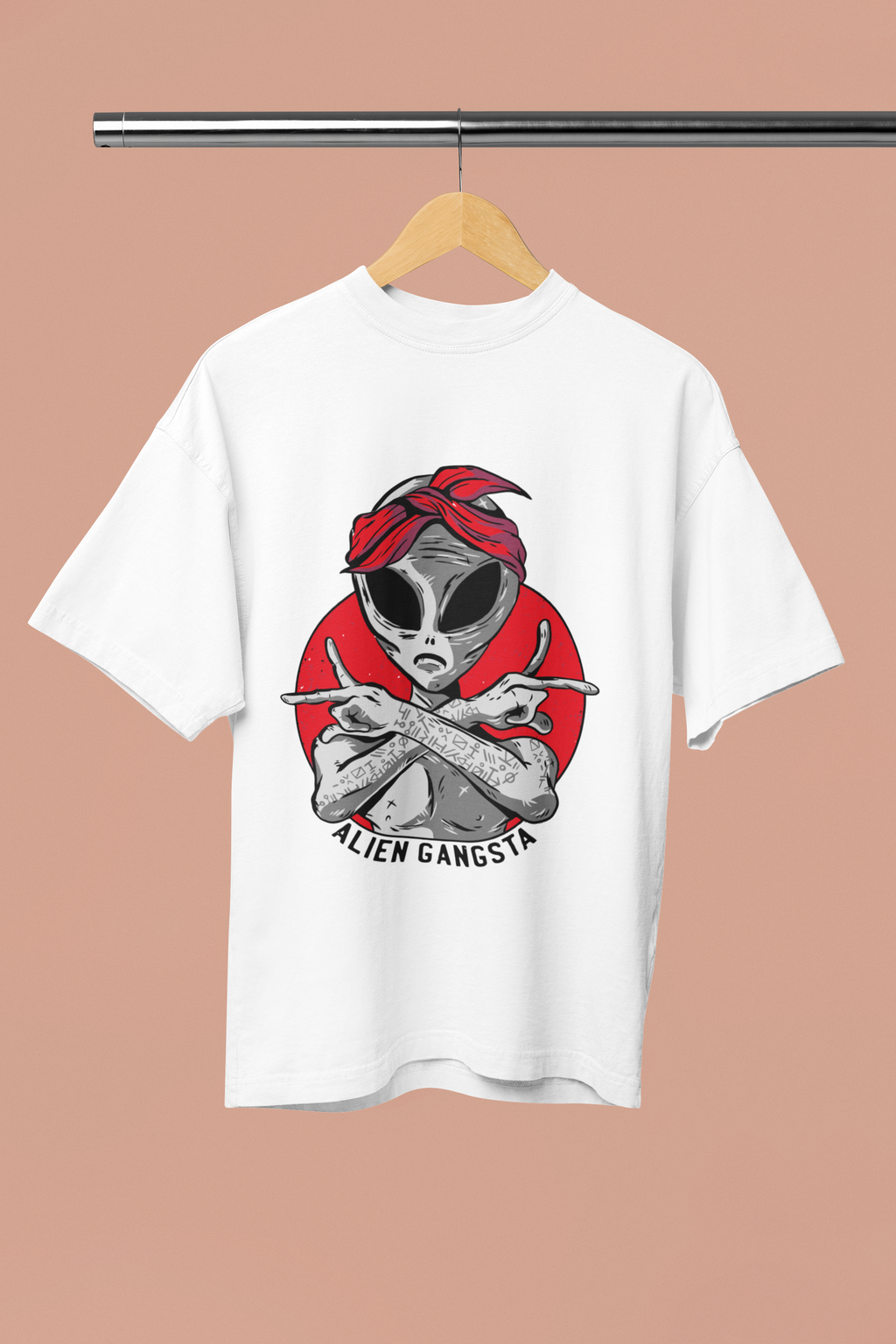 Alien Gangster Oversized T-Shirt