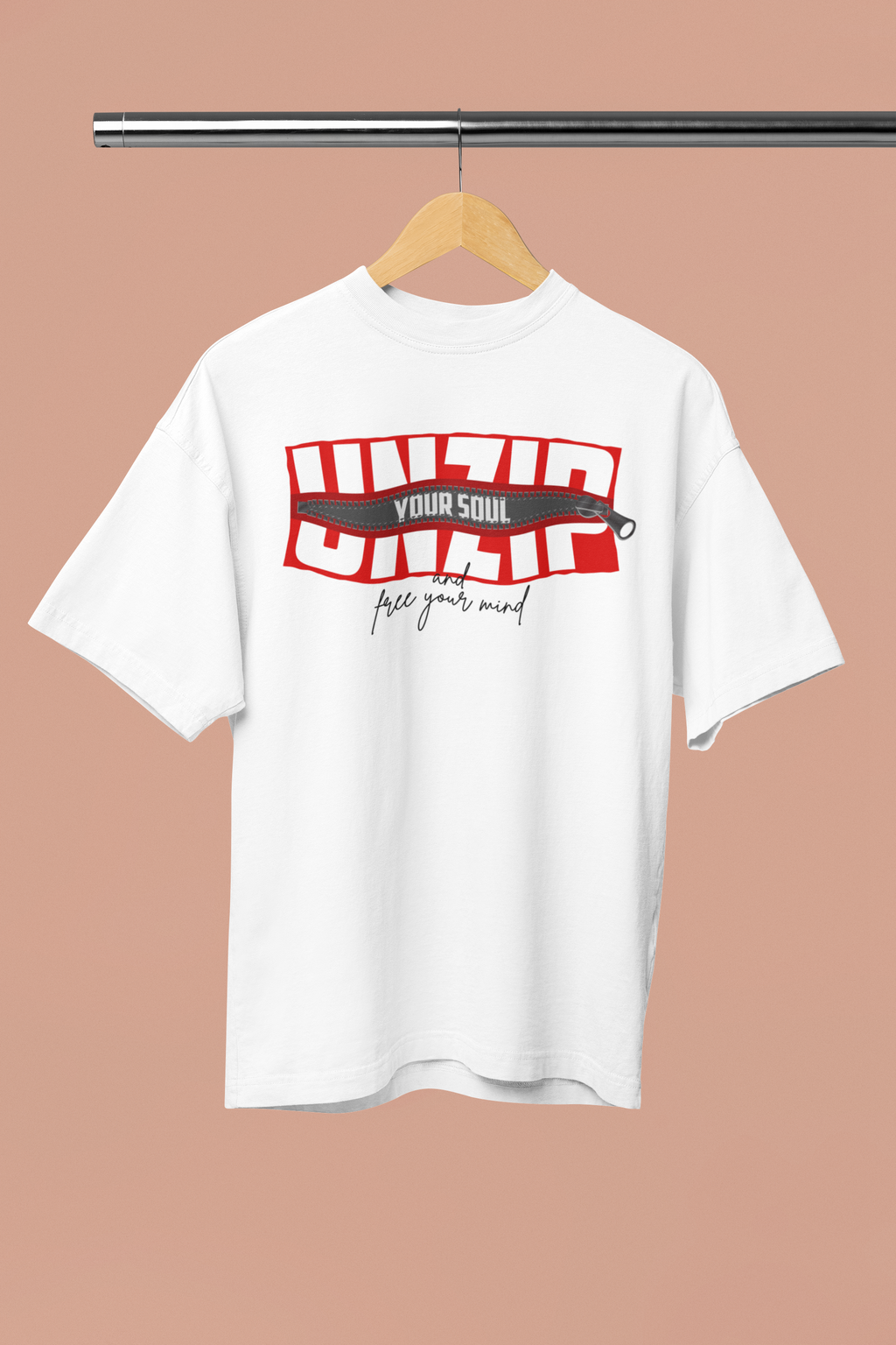 Unzip Your Soul Graphic T-Shirt