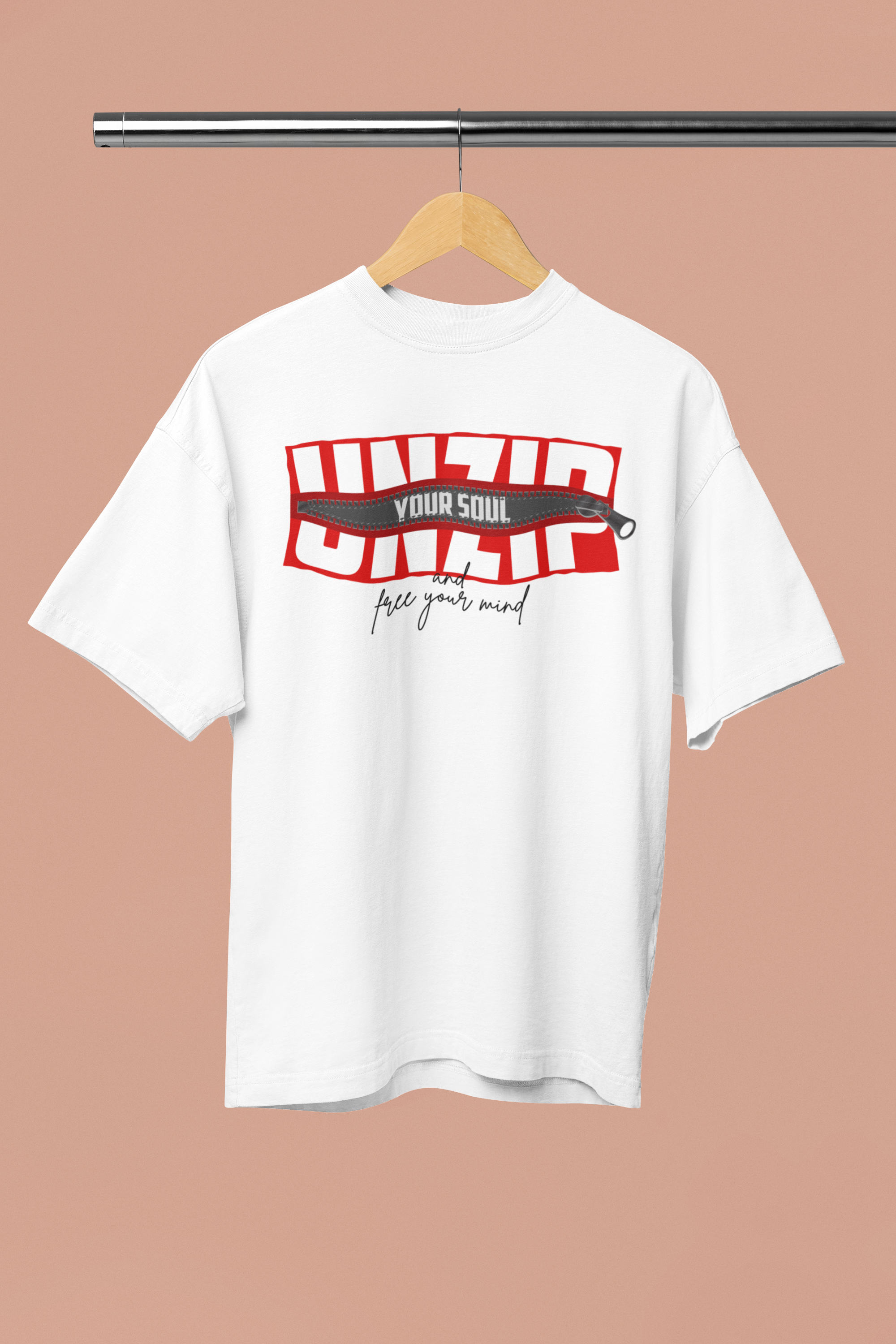 Unzip Your Soul Graphic T-Shirt