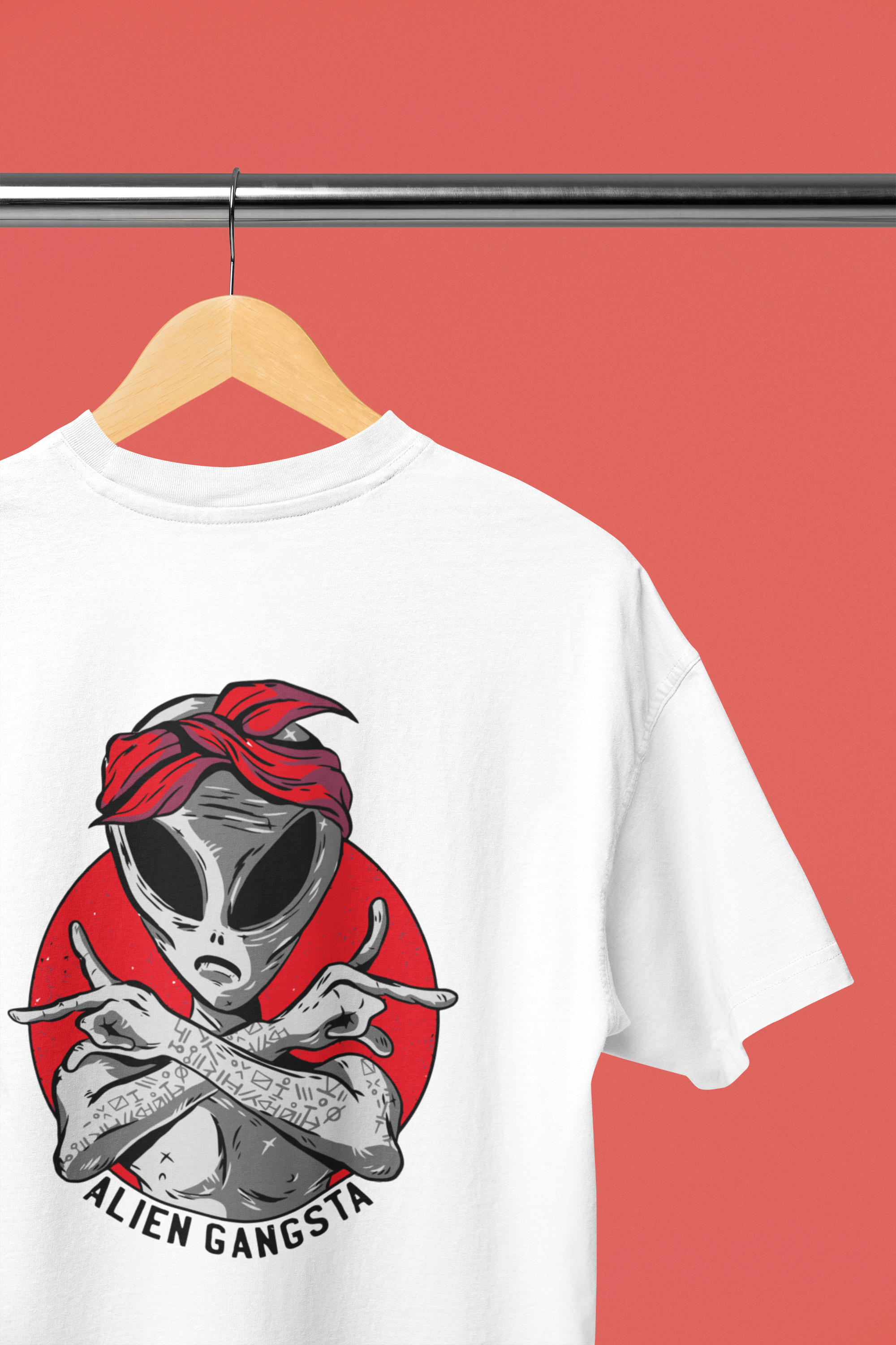 Alien Gangster Oversized T-Shirt