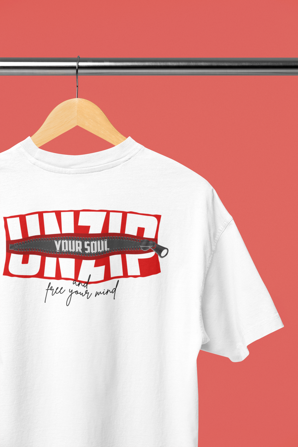 Unzip Your Soul Graphic T-Shirt