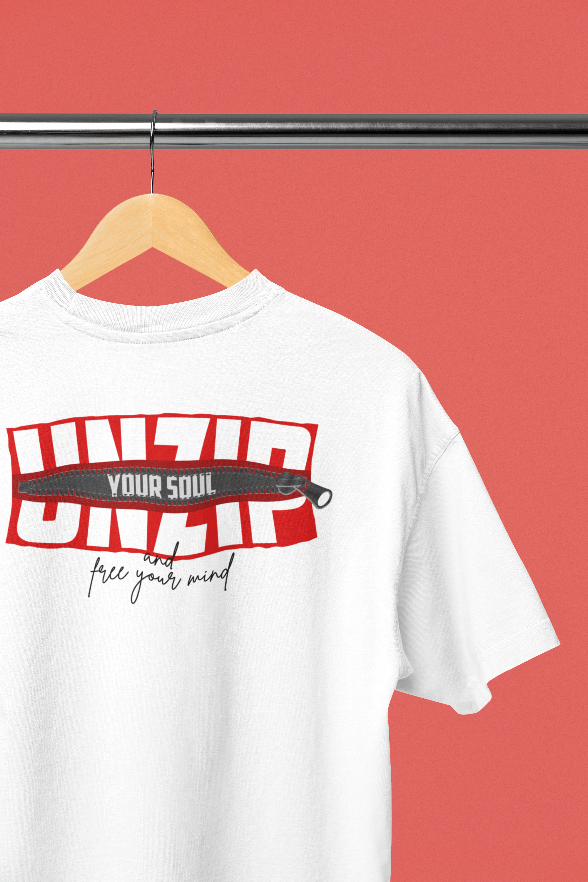 Unzip Your Soul Graphic T-Shirt