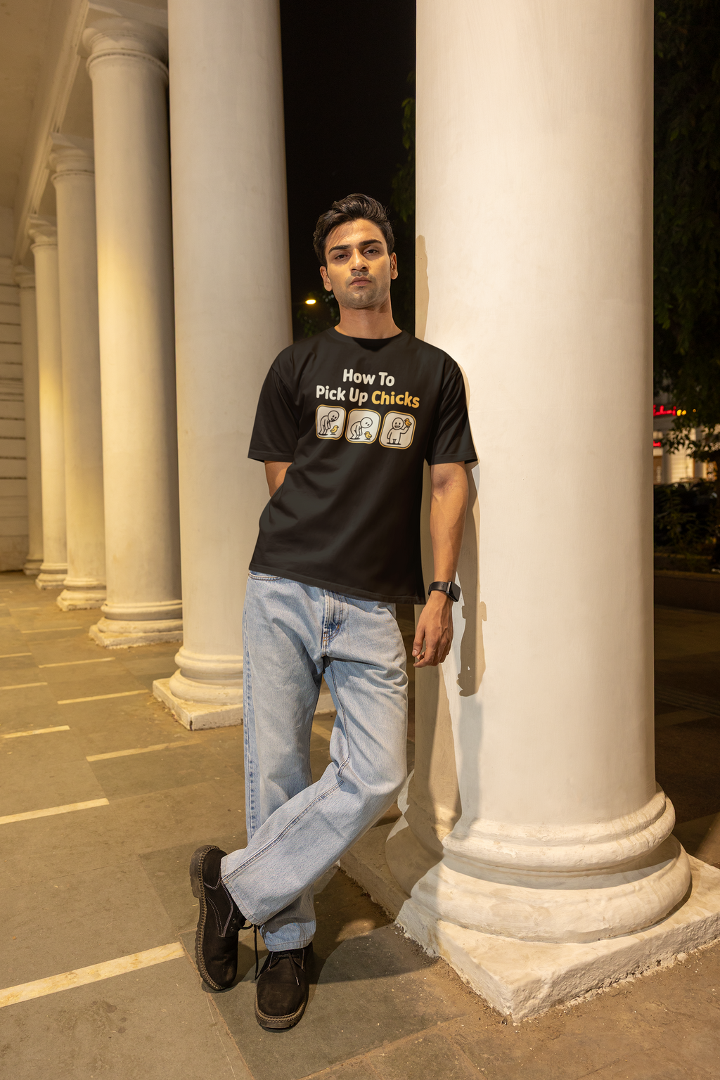 How To Pick Up Chicks Oversized T-Shirt