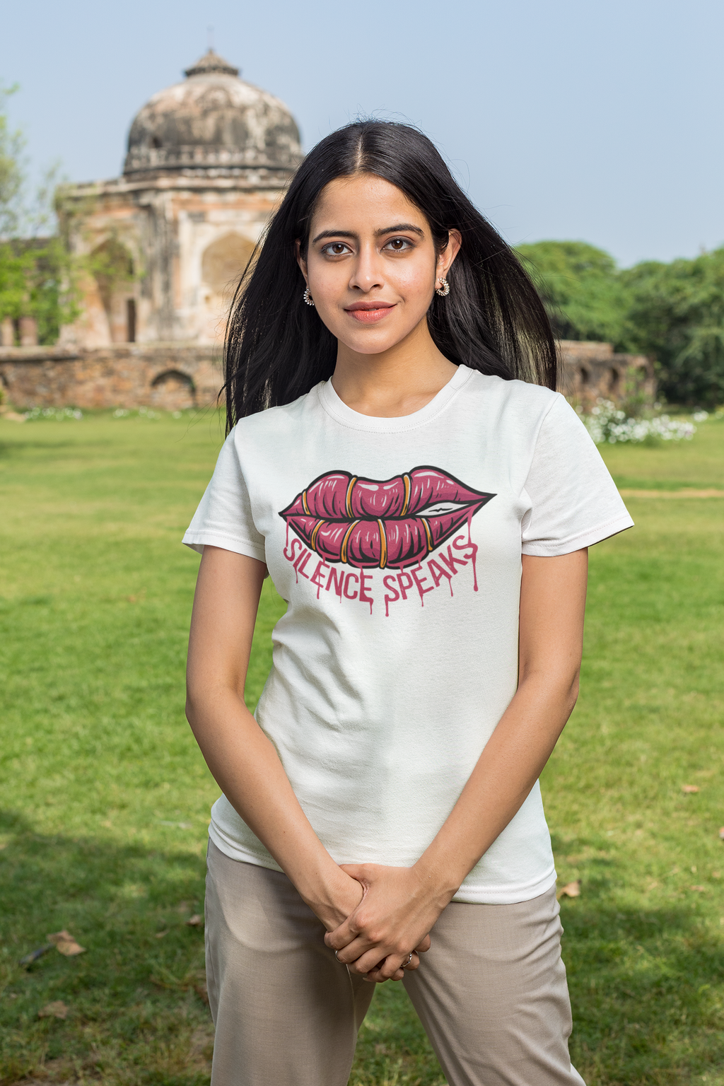 Silence Speaks Graphic T-Shirt