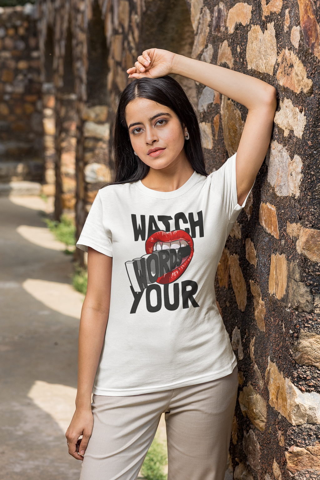 Watch Your Words Graphic T-Shirt