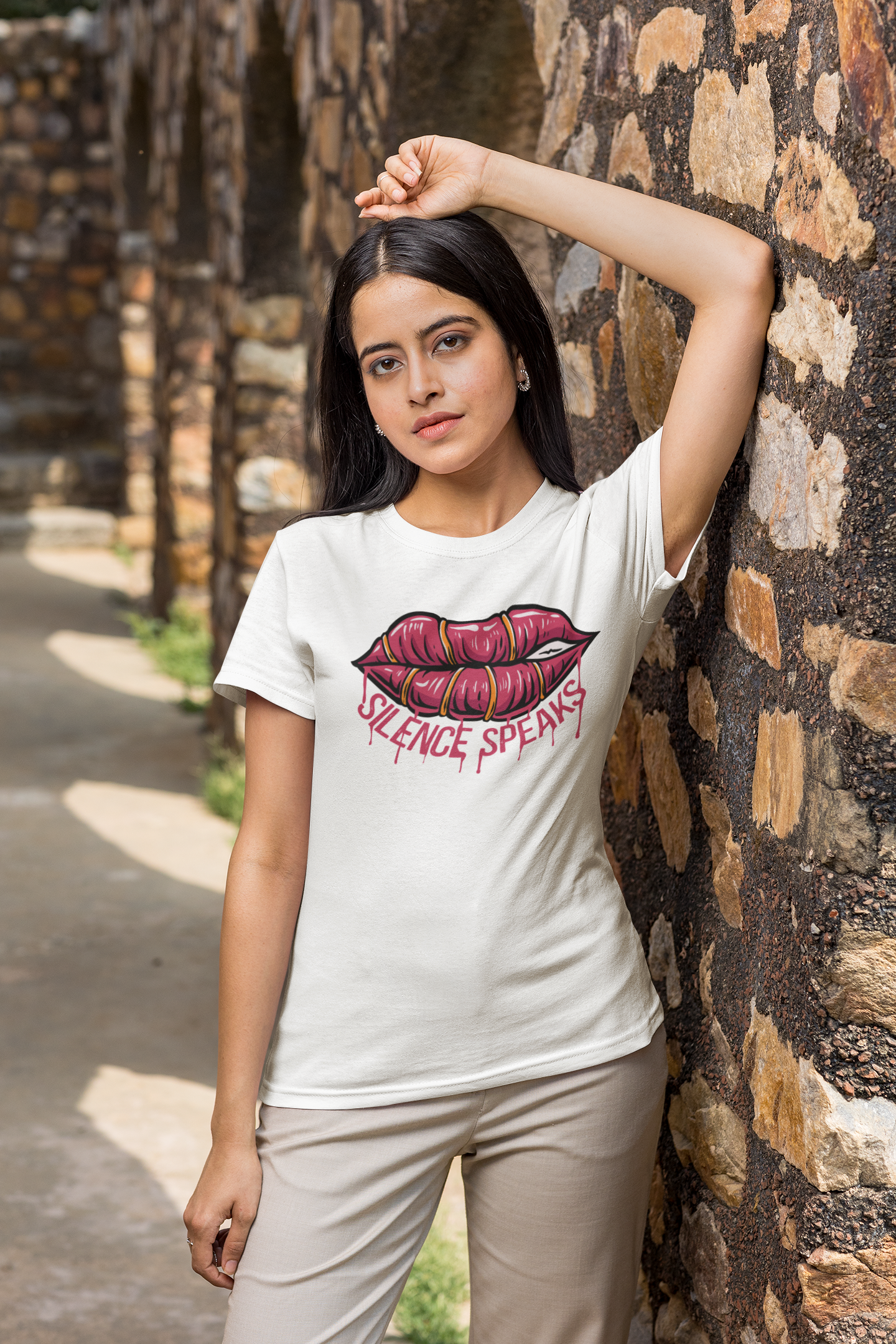 Silence Speaks Graphic T-Shirt