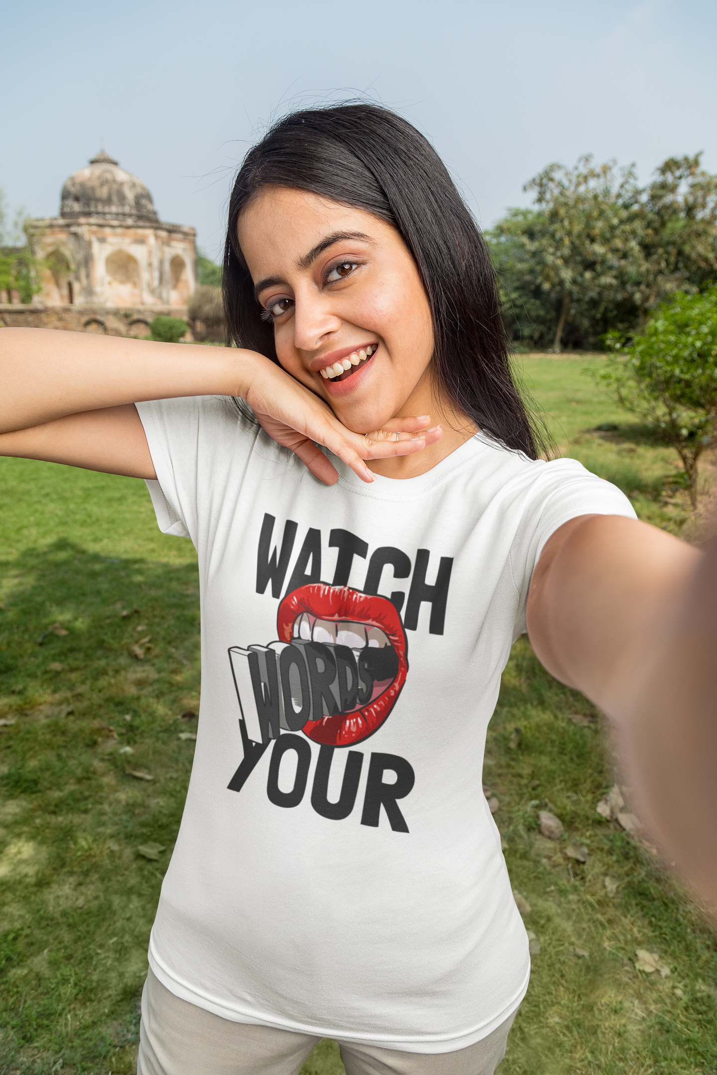 Watch Your Words Graphic T-Shirt