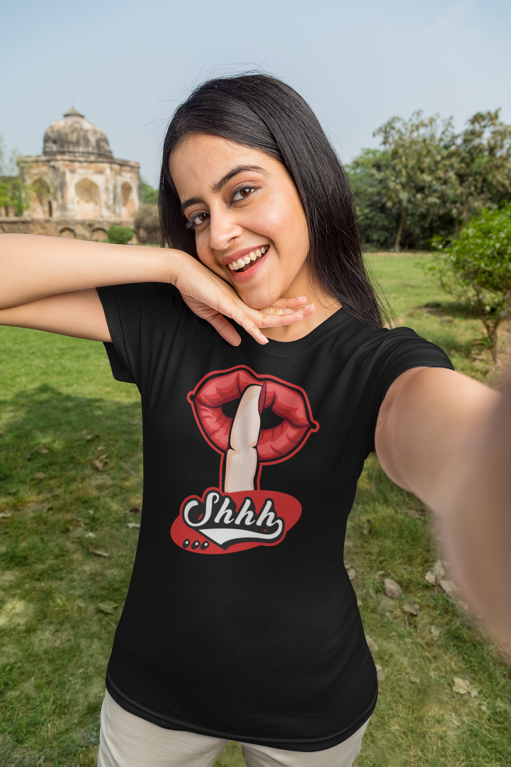Shhh Graphic T-Shirt