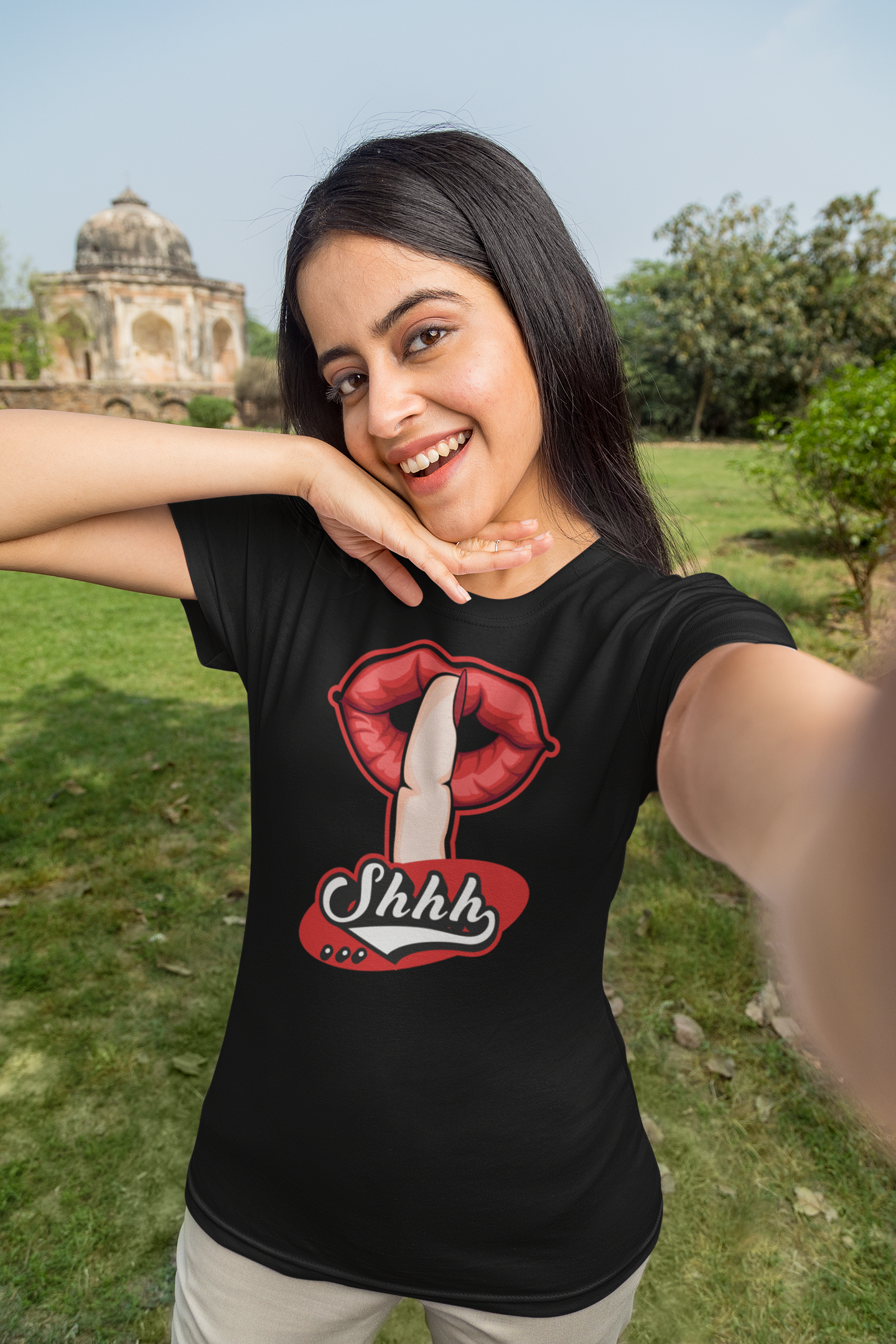 Shhh Graphic T-Shirt