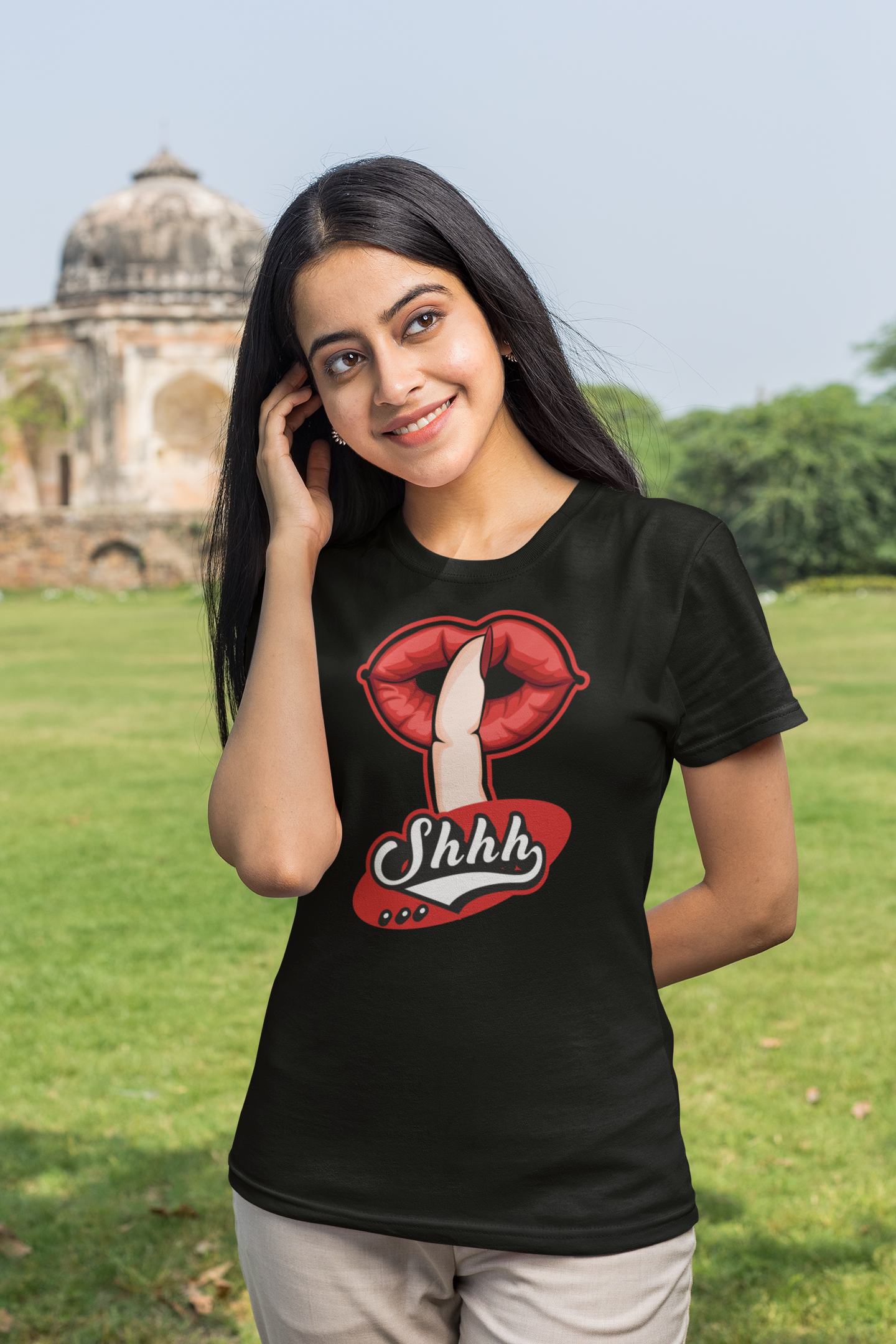 Shhh Graphic T-Shirt
